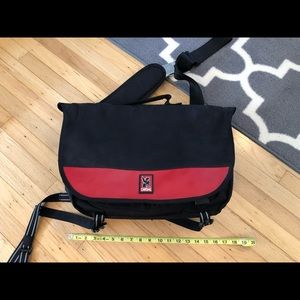 Authentic Chrome Messenger Bag